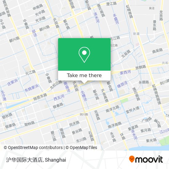 沪华国际大酒店 map