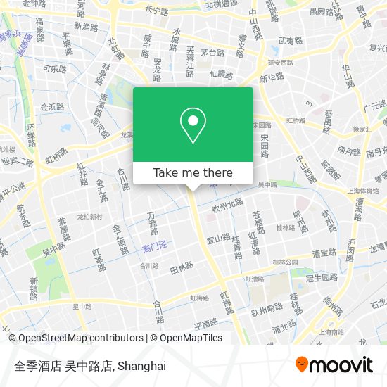 全季酒店 吴中路店 map
