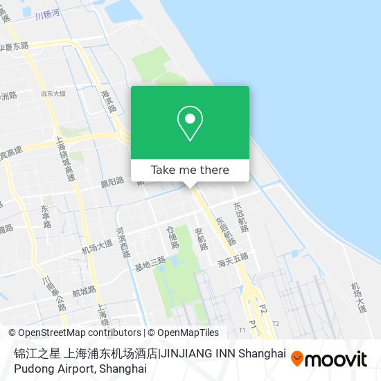 锦江之星 上海浦东机场酒店|JINJIANG INN Shanghai Pudong Airport map