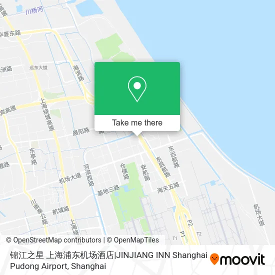 锦江之星 上海浦东机场酒店|JINJIANG INN Shanghai Pudong Airport map