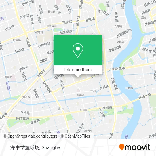 上海中学篮球场 map