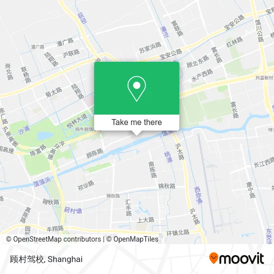 顾村驾校 map