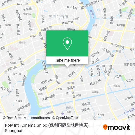 Poly Int'l Cinema Shibo (保利国际影城世博店) map