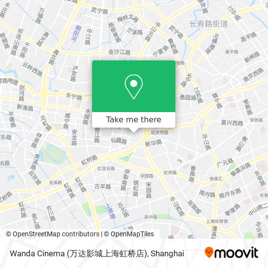 Wanda Cinema (万达影城上海虹桥店) map