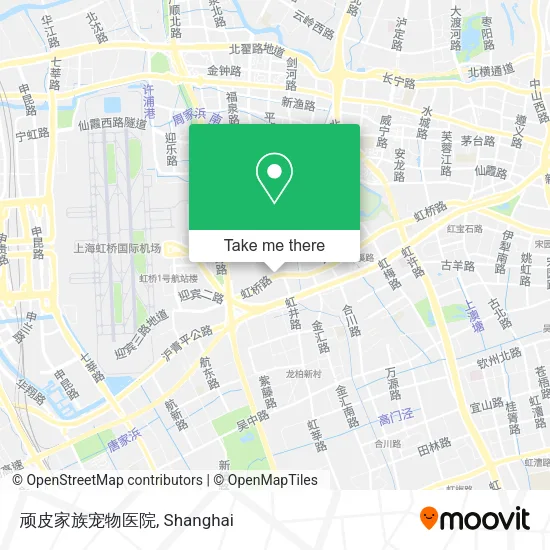 顽皮家族宠物医院 map