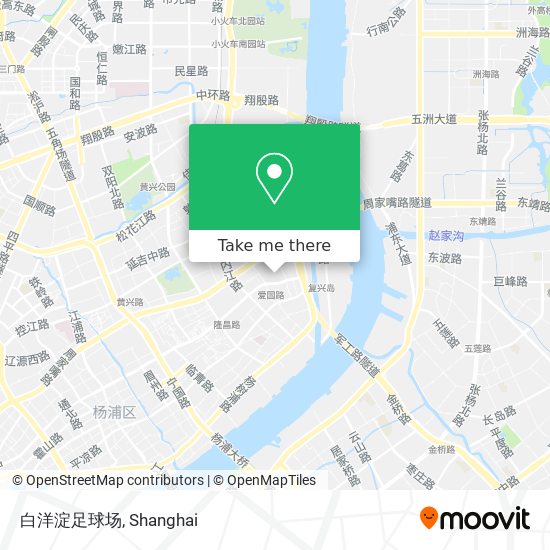 白洋淀足球场 map