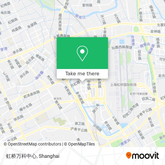 虹桥万科中心 map