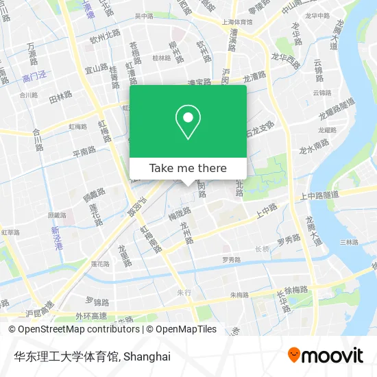 华东理工大学体育馆 map