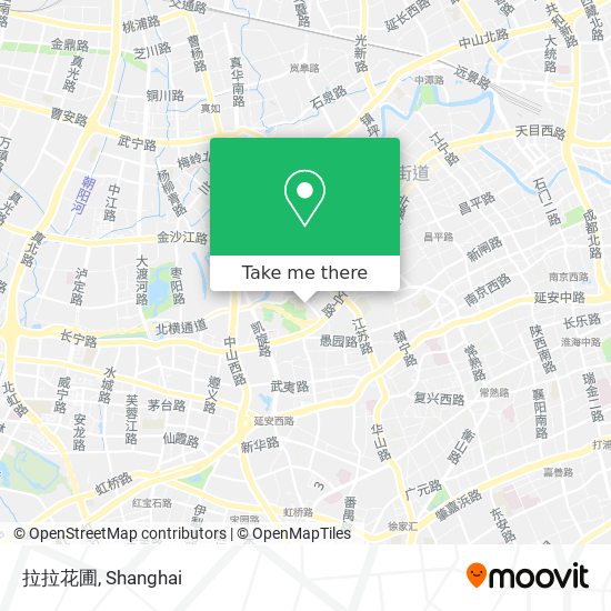 拉拉花圃 map