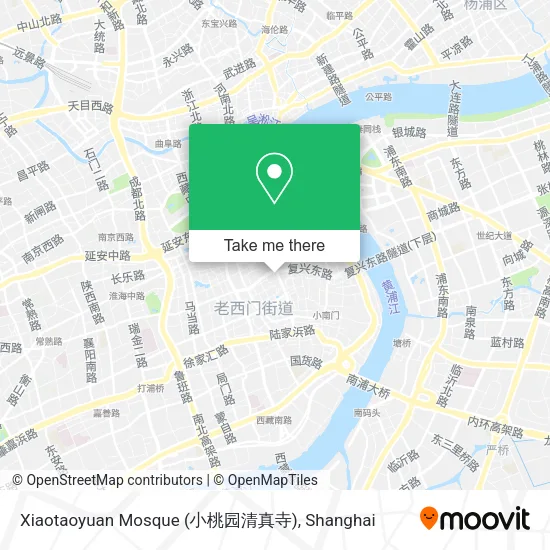 Xiaotaoyuan Mosque (小桃园清真寺) map