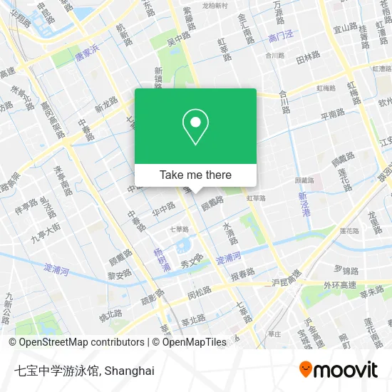 七宝中学游泳馆 map