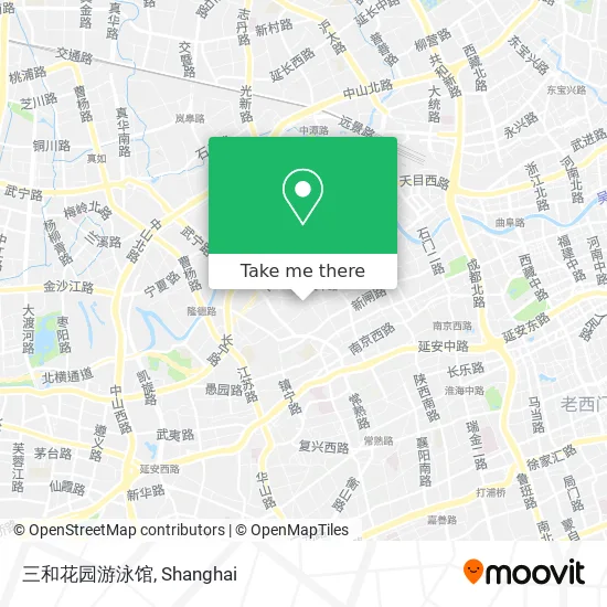 三和花园游泳馆 map