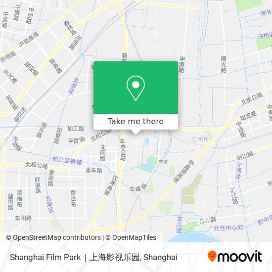 Shanghai Film Park｜上海影视乐园 map