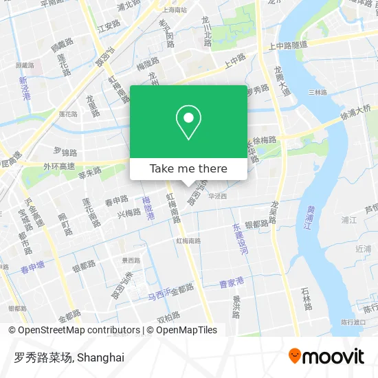 罗秀路菜场 map