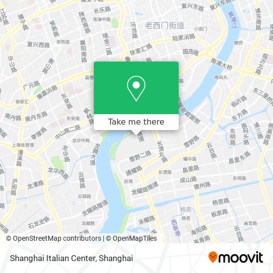 Shanghai Italian Center map