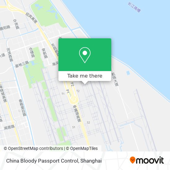 China Bloody Passport Control map