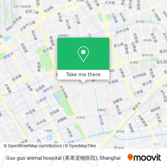 Guo guo animal hospital (果果宠物医院) map