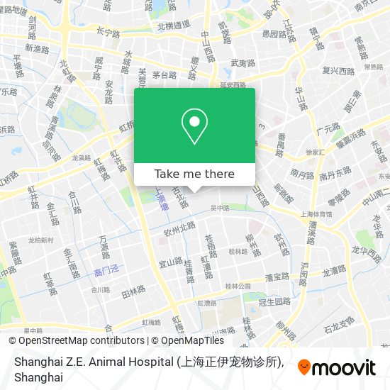Shanghai Z.E. Animal Hospital (上海正伊宠物诊所) map