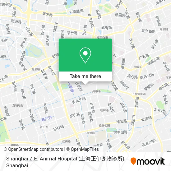 Shanghai Z.E. Animal Hospital (上海正伊宠物诊所) map