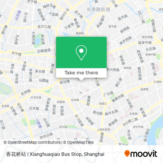香花桥站 | Xianghuaqiao Bus Stop map