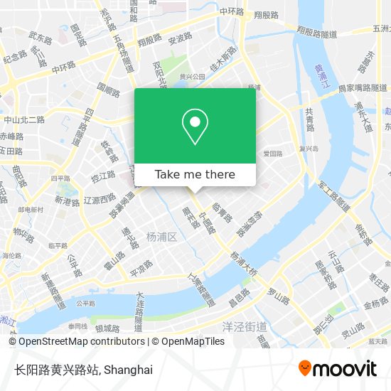 长阳路黄兴路站 map