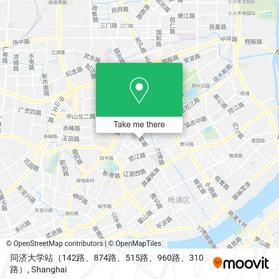 同济大学站（142路、874路、515路、960路、310路） map