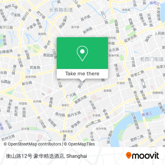 衡山路12号 豪华精选酒店 map