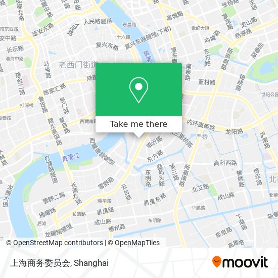 上海商务委员会 map