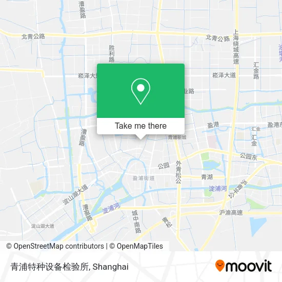 青浦特种设备检验所 map