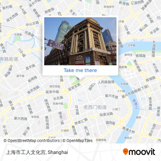 上海市工人文化宫 map