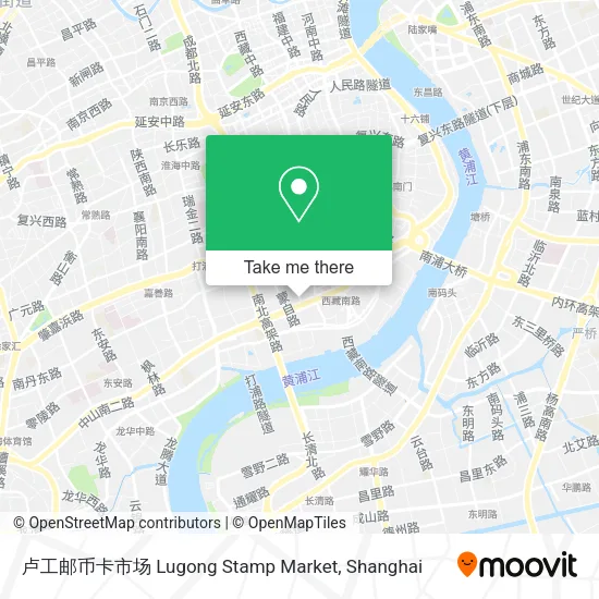 卢工邮币卡市场 Lugong Stamp Market map