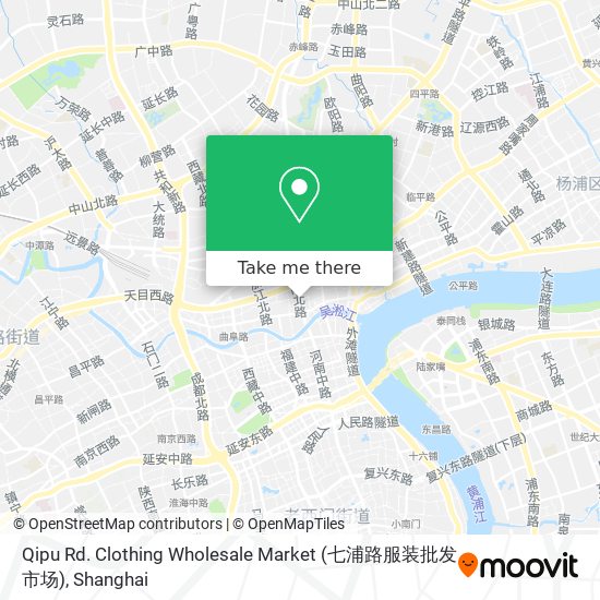 Qipu Rd. Clothing Wholesale Market (七浦路服装批发市场) map