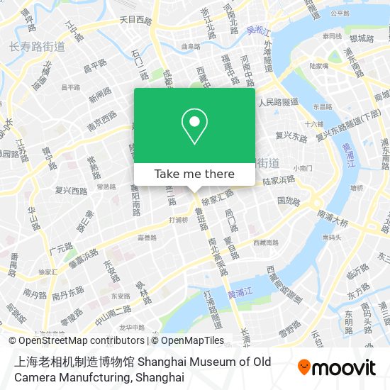 上海老相机制造博物馆 Shanghai Museum of Old Camera Manufcturing map