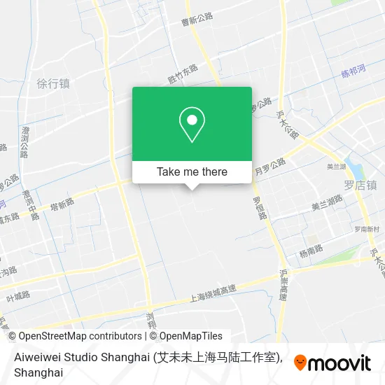 Aiweiwei Studio Shanghai (艾未未上海马陆工作室) map
