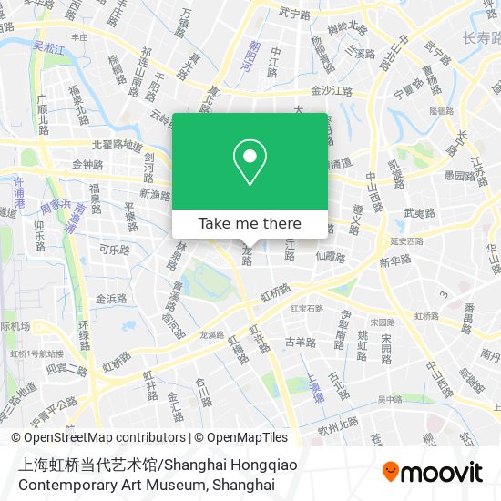 上海虹桥当代艺术馆 / Shanghai Hongqiao Contemporary Art Museum map