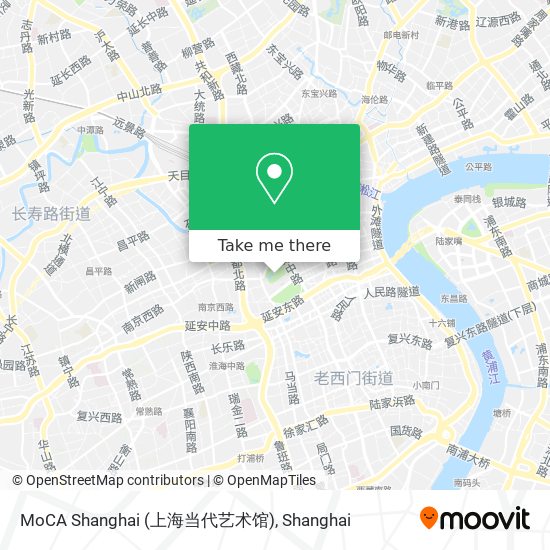 MoCA Shanghai (上海当代艺术馆) map