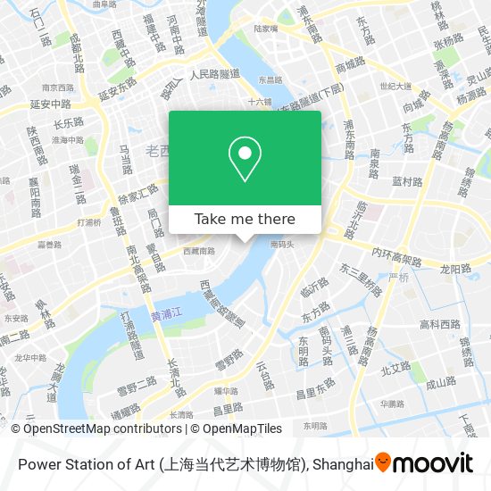 Power Station of Art (上海当代艺术博物馆) map