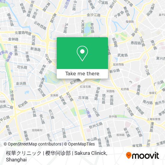 桜華クリニック | 樱华问诊部 | Sakura Clinick map