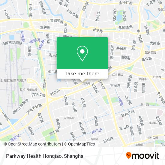 Parkway Health Honqiao map