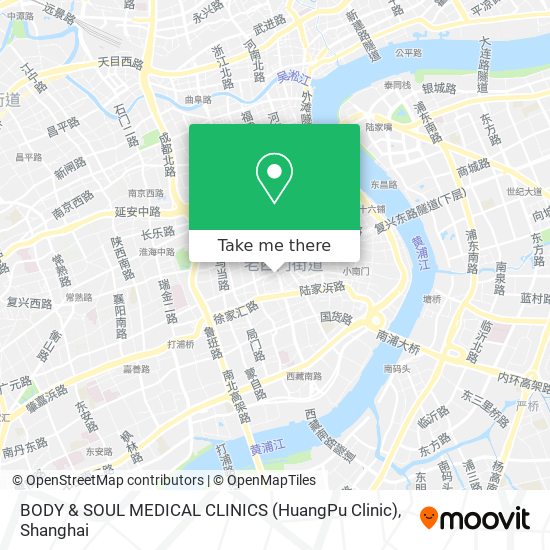BODY & SOUL MEDICAL CLINICS (HuangPu Clinic) map