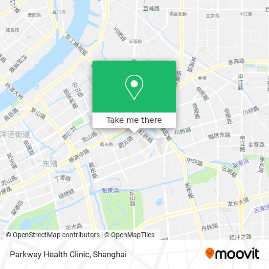 Parkway Health Clinic map