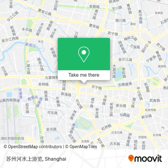 苏州河水上游览 map
