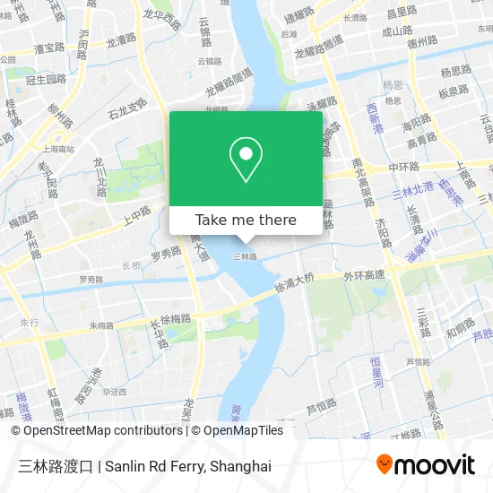 三林路渡口 | Sanlin Rd Ferry map