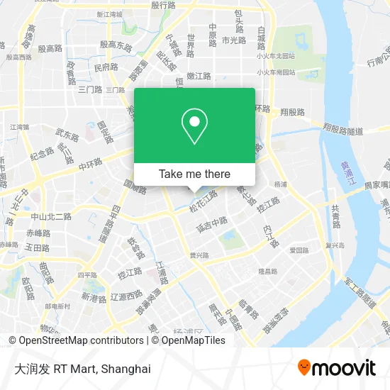 大润发 RT Mart map
