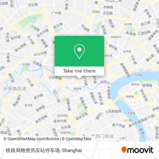 铁路局物资供应站停车场 map