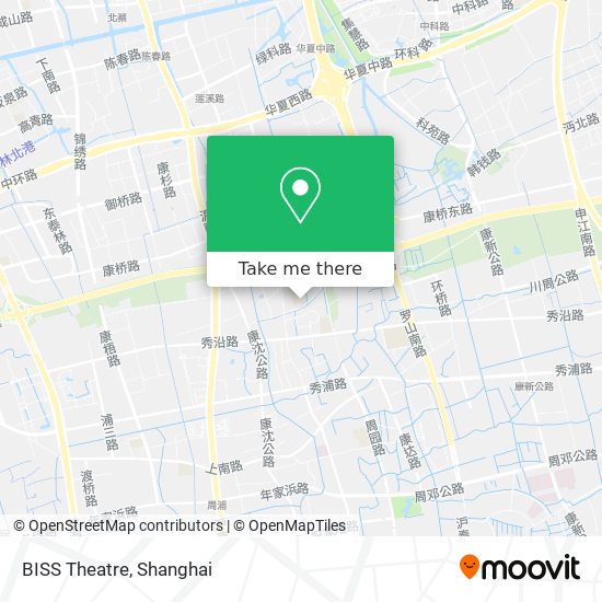 BISS Theatre map