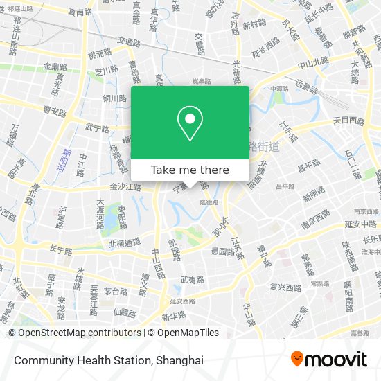 Community Health Station map