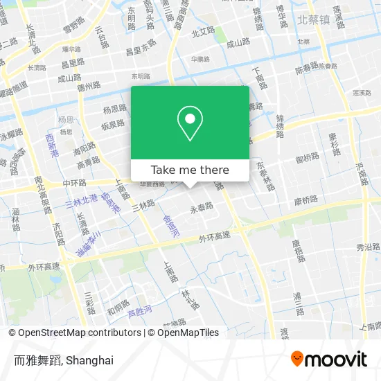 而雅舞蹈 map