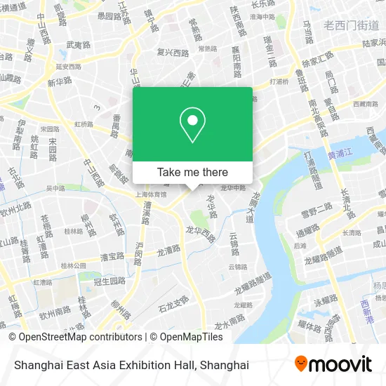 Shanghai East Asia Exhibition Hall map