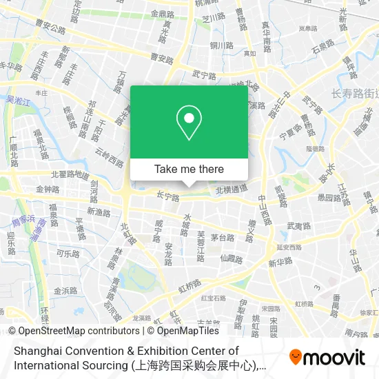 Shanghai Convention & Exhibition Center of International Sourcing (上海跨国采购会展中心) map